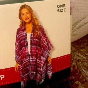 Woolrich Cozy Multicolor Blanket Wrap